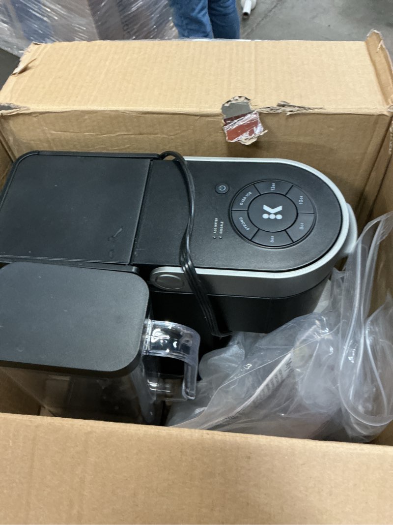 Condition photo showing As Is for Keurig K-Supreme Single Serve K-Cup Pod Coffee Maker, MultiStream Technology, 4 Brew Sizes, 66oz Dual-Position Removable Reservoir, Black Black Coffee Maker