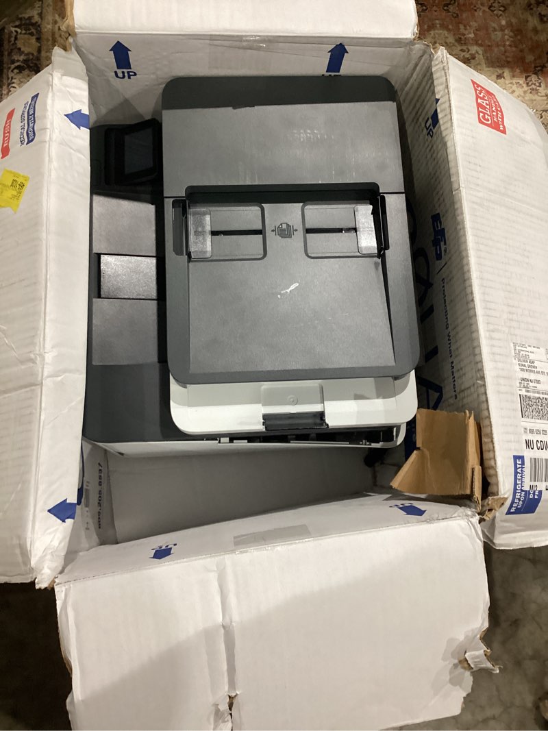 Condition photo showing As Is for hp laserjet pro mfp 3101fdw wireless black & white all-in-one laser printer, scanner, copier, fax, best-for-office (3g628f)