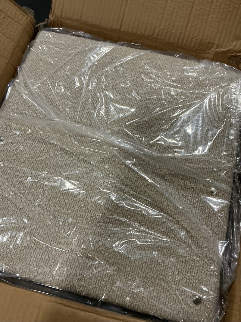 Condition photo showing Good Condition for 5-Step Dog Stairs for Small, Medium and Large Dogs with Storage Box - Durable Folding Pet Steps, Padded Lid and Container; Dog Steps for Bed and Couch + Hair Brush Gift (Off White, Large, 5.0)