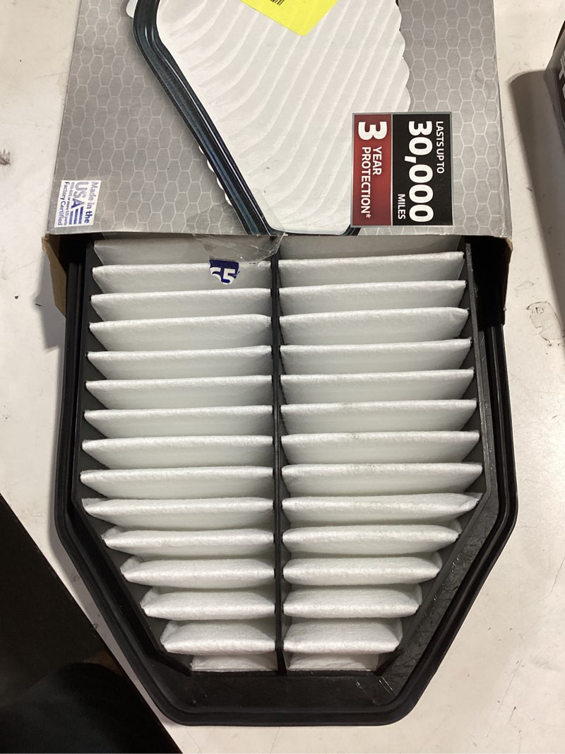 Condition photo showing Good Condition for super tech engine air filter 1065  replacement filter for jeep vehicles fits select: 2015-2018 jeep wrangler unlimited  2012-2014 jeep wrangler
