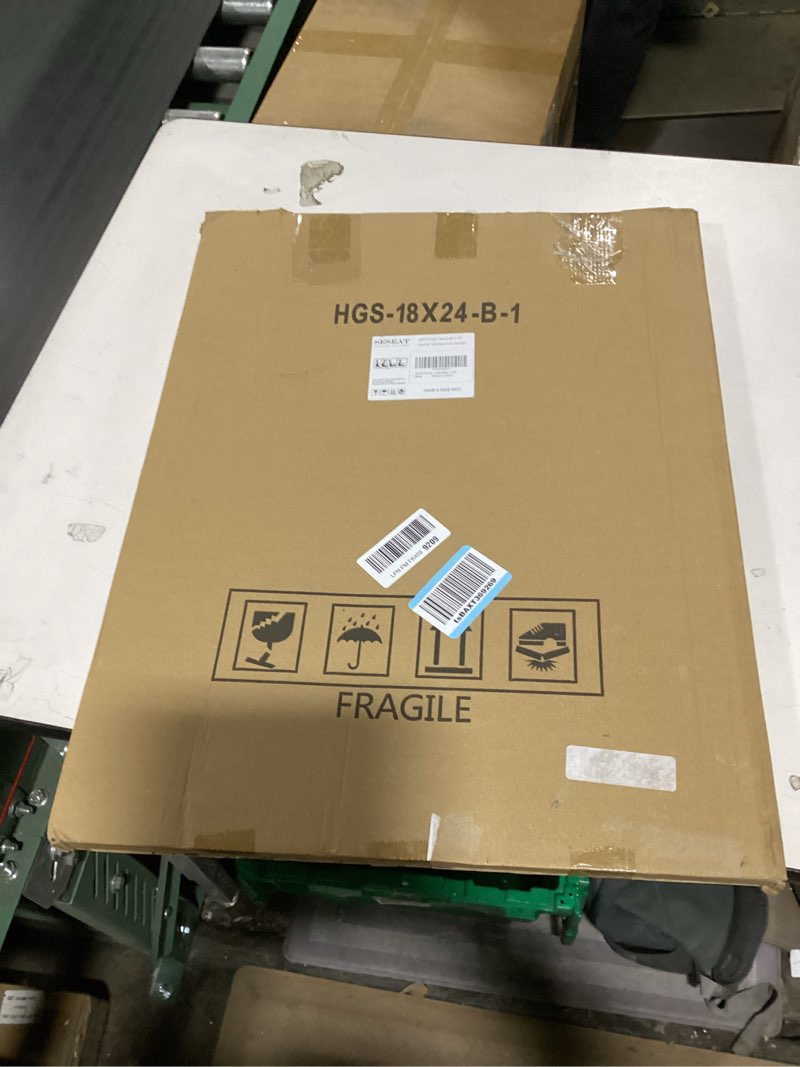 Condition photo showing New/Like New for SESEAT 18x24 Frame Black, Display Pictures18x24 without Mat, Photo Frames Wall Gallery, 1 Pack Black 18x24