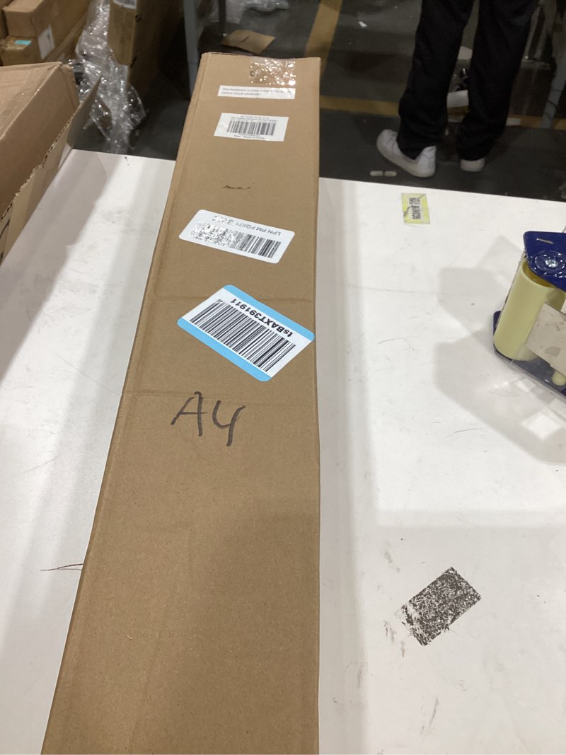 Condition photo showing Good Condition for LazBlinds No Tools No Drill Cordless Bamboo Roman Shades, Light Filtering Window Treatment, Roll Up Bamboo Blinds for Windows 28'' W x 72'' H, Brown Light Filtering-brown206 28" W x 72" H