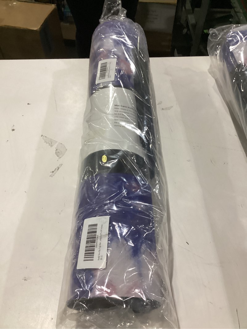 Knsbk Non Slip Yoga Mat TPE Workout Mat for Men Women, Thick Workout Mat with Carrying Strap, Fitnes