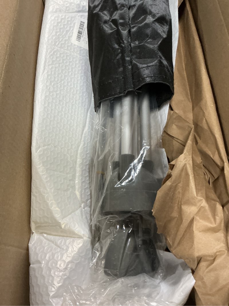 Condition photo showing Good Condition for Yose X Banner Stand, Fits Posters 23"–32" Wide & 63"–78" Tall, Adjustable Retractable Banner Stand with Sturdy Aluminum Tripod, Carbon Fiber Arms & ABS Parts, Banner Holder for Business Events & Outdoor Marketing (1 Pack )