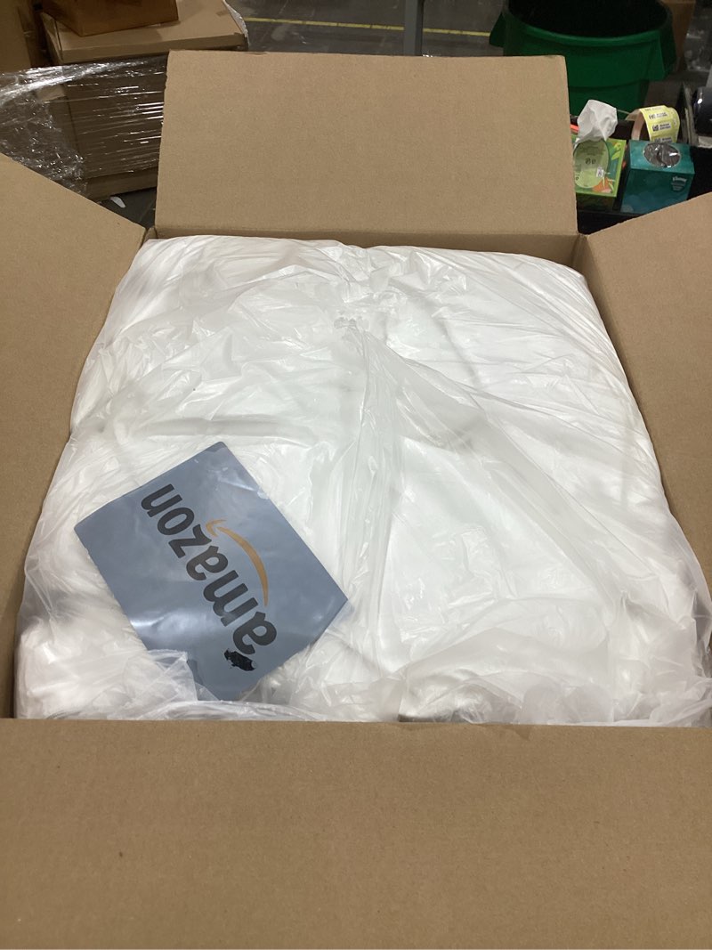 Condition photo showing Good Condition for APSMILE Oversized King Down Feather Fibers Duvet Insert - Ultra-Soft All Season Down Feather Fibers Comforter Hotel Collection Comforter, Fluffy Medium Warmth (White, 120"x98") Oversized King White/All Season