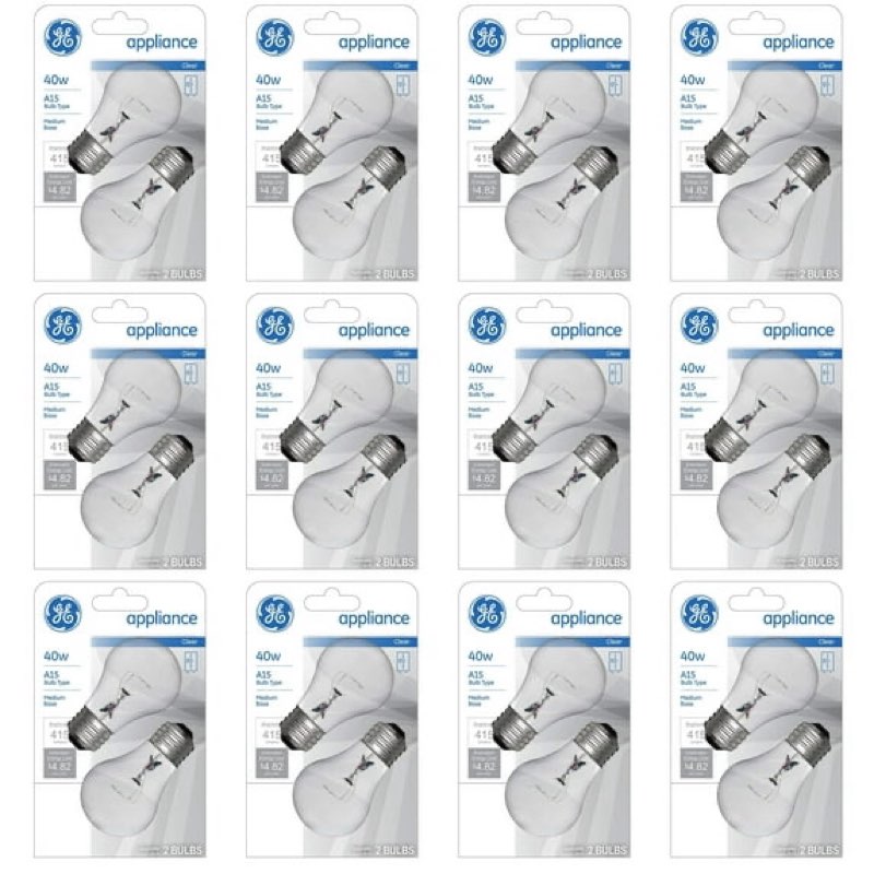 GE 40W INC A15 FAM SFT WHT 24 Pack