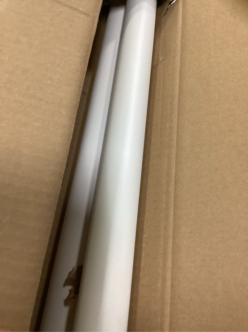 Condition photo showing Good Condition for ALLZONE Tension Curtain Rod for Window, 83-123 Inches, Heavy Duty Curtain Rods No Drilling, Non-Slip