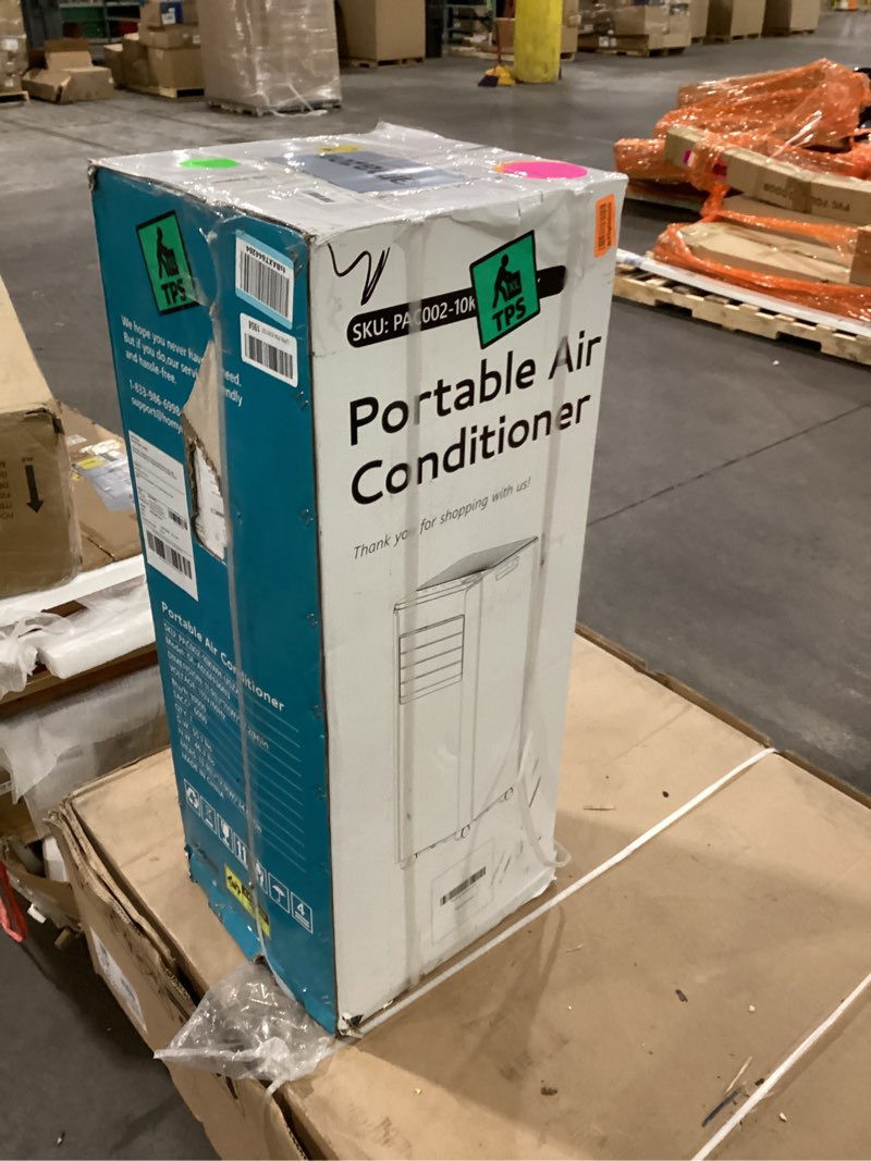Condition photo showing As Is for EUHOMY 10,000 BTU Portable Air Conditioners Up to 450 sq.ft, 3-1 Standing Smart Cooling AC with Remote, Dehumidifier, Fan, Air Conditioner Cools Room, 3 Modes, 24-hour timer, LED Display, Bedroom 1 Count (Pack of 1)