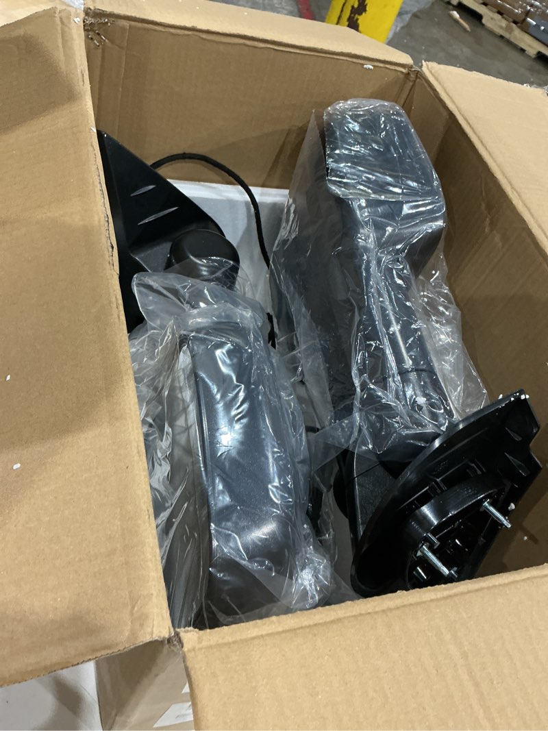 Condition photo showing Good Condition for heated tow mirrors compatible with 2007-2013 chevy silverado & gmc sierra (2007 new) 1500 2500 3500 hd, tahoe suburban avalanche yukon, extended trailer towing side mirror w/led arrow turn light