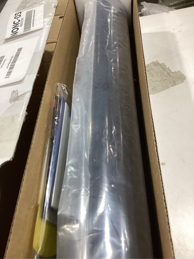 Condition photo showing Good Condition for 2ply premium carbon 35% vlt window tint film for cars 20" x 100ft & 8 pcs installation tools kit,heat & uv block and scratch resistant,all car side & rear reusable windows tint