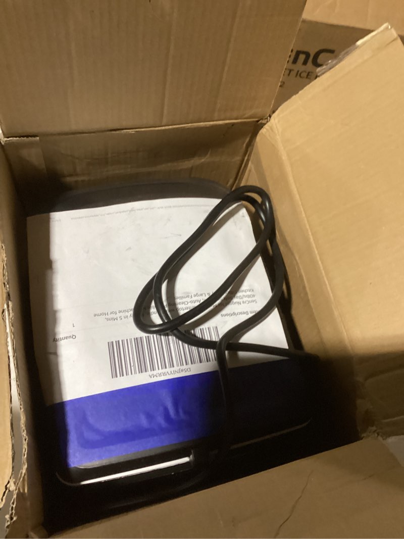 Condition photo showing Good Condition for Nugget Ice Maker Countertop with Handle, Ready in 5 Mins, 40lbs/Day Soft Sonic Ice, Auto-Cleaning Portable Ice Machine for Home Kitchen Office Party & Large Families