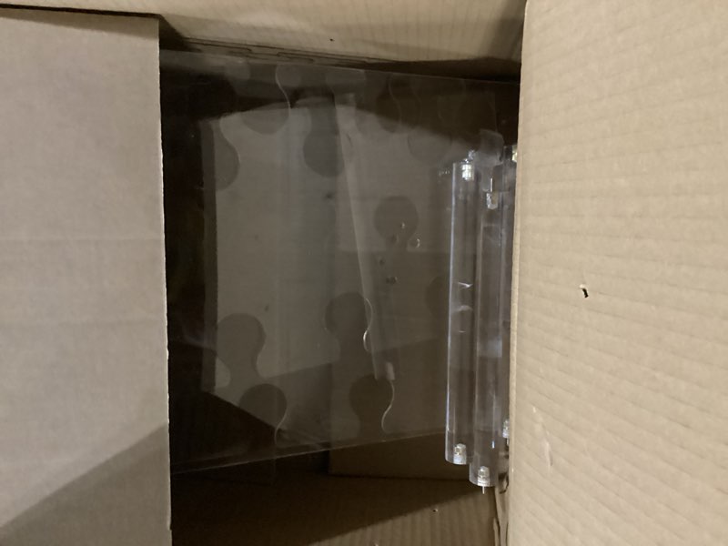 Condition photo showing New/Like New for 42.5in gold candelabra centerpieces for tables candlestick holders decor wedding centerpiece table decorations 5 arm candle holder set of 8 acrylic lampshade fit 0.9" led candle 42.5 in gold 8
