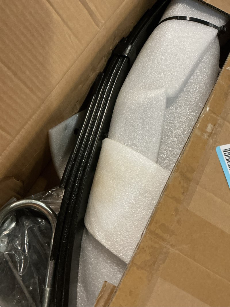 Condition photo showing Good Condition for youxmoto 3500lb single trailer axle suspension kit 1750lb leaf springs & ubolt kit; pair of trailer leaf spring 4 leaf double eye, 25-1/4" l, 1-3/4" width, 9/16 eye i.d