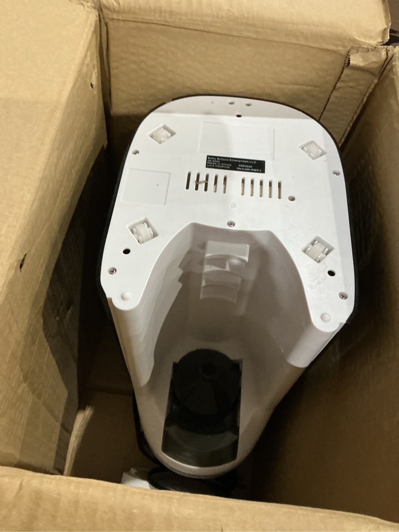 Condition photo showing As Is for baby brezza new and improved formula pro advanced formula dispenser machine - automatically mix a warm formula bottle instantly - easily make bottle with automatic powder blending, white