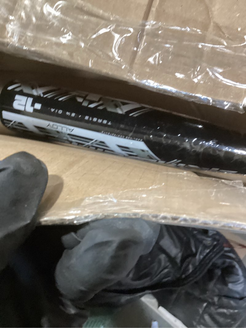 Condition photo showing As Is for rawlings | remix t-ball bat | usa baseball & softball | -12 drop | 2 1/4" barrel | 1 pc. aluminum black -12 24 inches