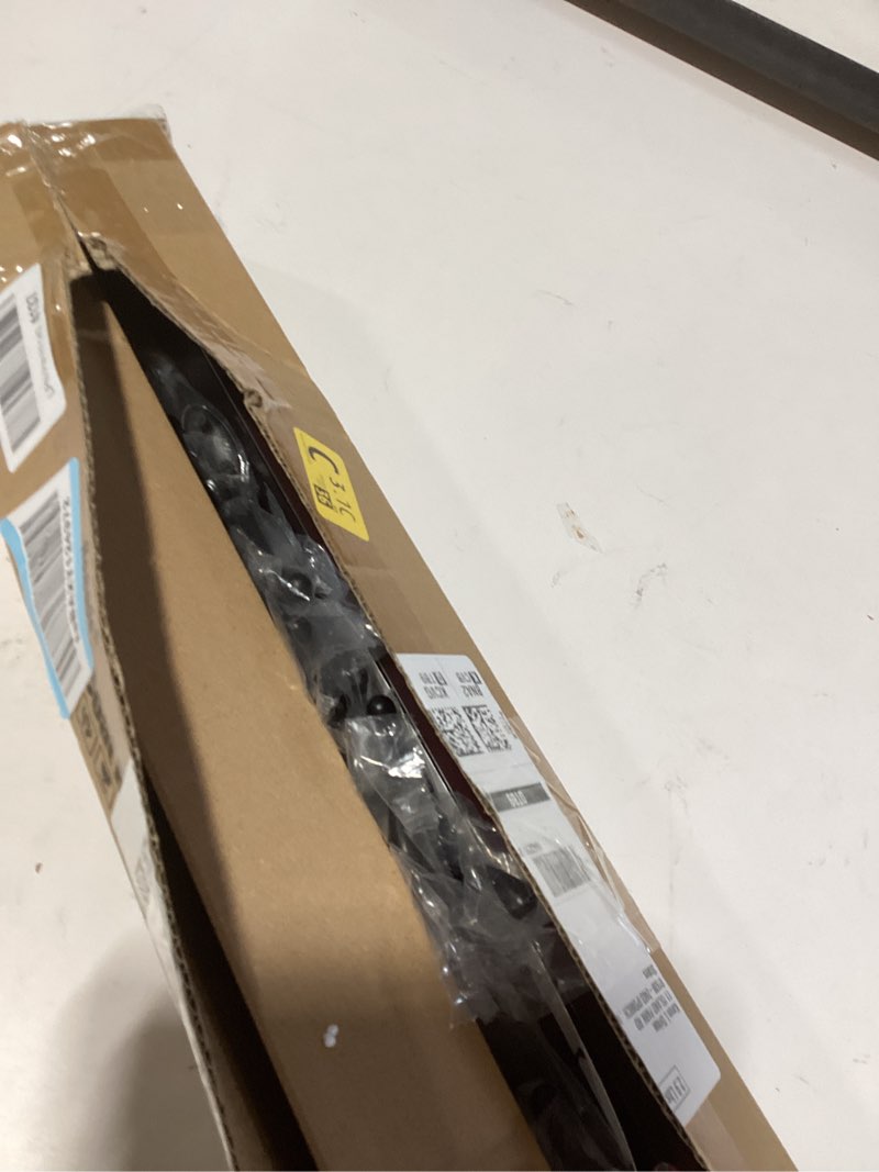 Condition photo showing Good Condition for Homode Coat Rack with Wall Mount, 24 Inch Long Entryway Wall Shelf with Hooks, Wood Hanger with Storage Shelf for Bathroom, Hallway, Rustic Brown Black Rustic Brown 24 Inch Long