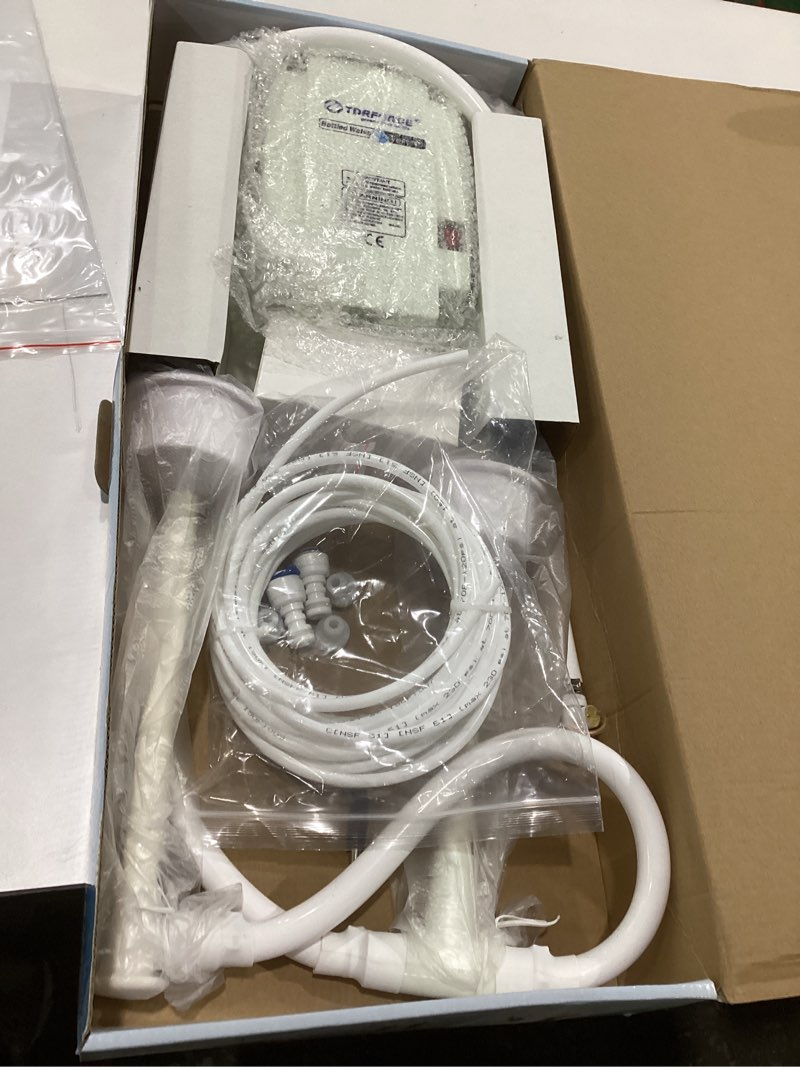 Condition photo showing Good Condition for bottled drinking water dispensing pump system?double-pipe electric water pump for 5 gallon power 25w pressure value 60psi 1gpm flow 2.5l suitable for coffee/ice machines,refrigerators, faucets upgrade double-tube