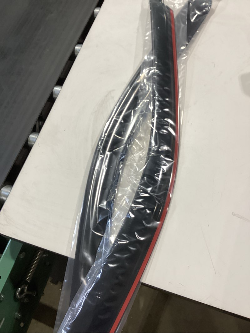 Condition photo showing New/Like New for lightronic 194101 extra durable clip-on in-channel auto vent window visors, fits 2009-2010 dodge ram 1500, 2011-2018 ram 1500, 2019-2024 ram 1500 classic, quad cab, uv-protect rain guard, smoke, 4-pcs