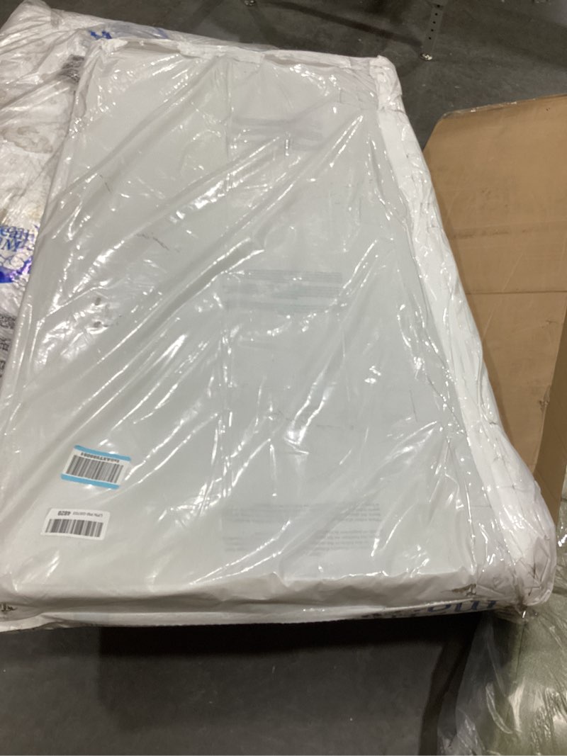 Condition photo showing New/Like New for davinci complete slumber crib & toddler mattress, firm support, lightweight, waterproof, greenguard gold certified