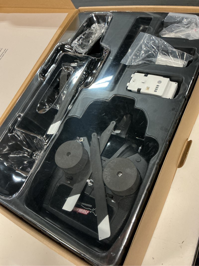 Condition photo showing Good Condition for rtf airwolf rc helicopter - 27:1 scale collectible remote control helicopter with auto-hover, 6ch control & dual batteries for adults beginners,tv-accurate air wolf series model