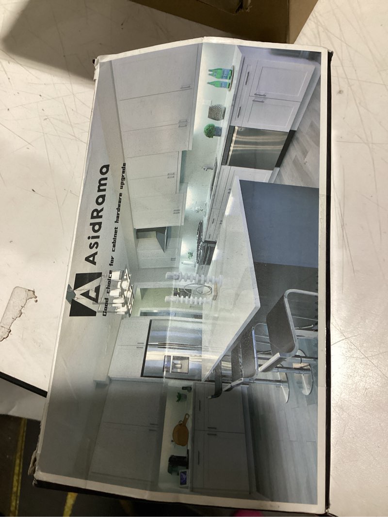 Condition photo showing New/Like New for Asidrama 10 Pack 5 Inch(128mm) Brushed Brass Kitchen Cabinet Handles, Cabinet Pulls Kitchen Cabinet 