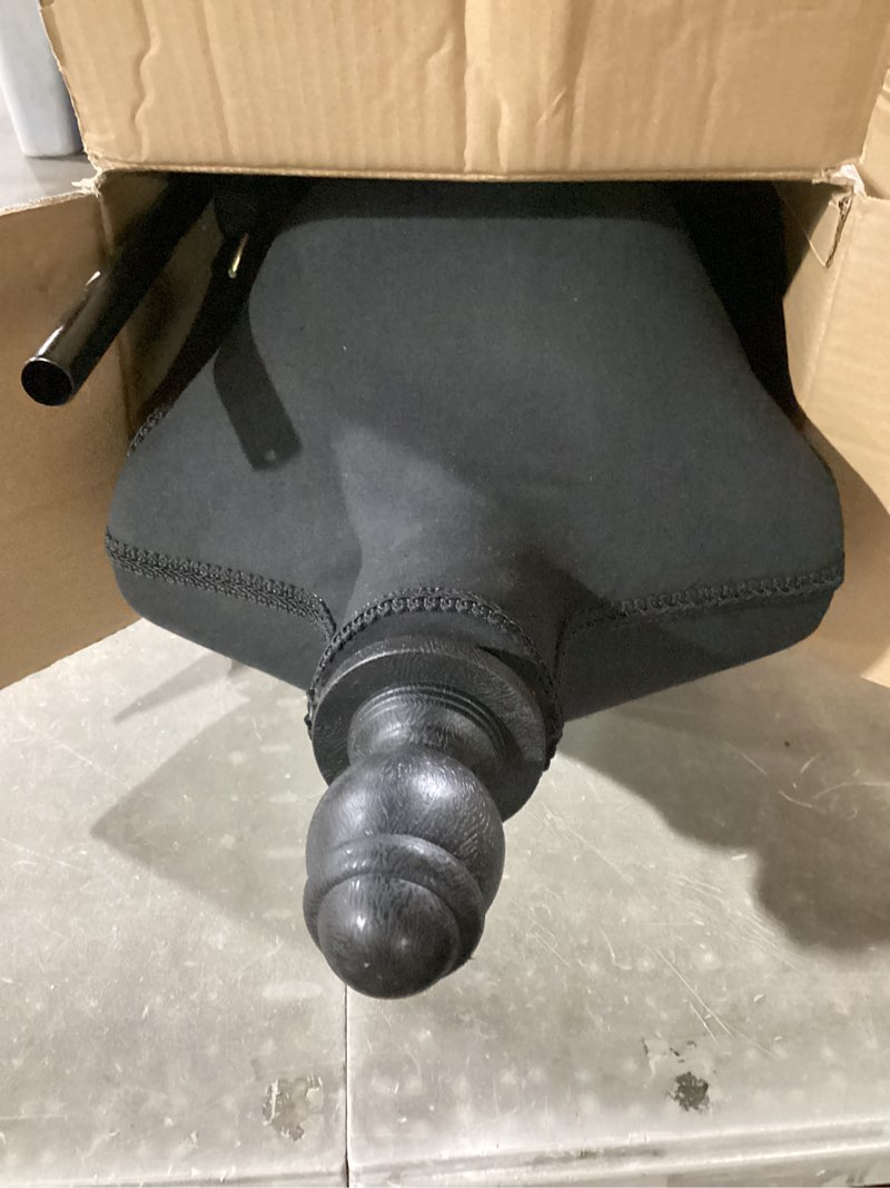 Condition photo showing As Is for fdw manikin 60”-67”height adjustable female dress model display torso body tripod stand clothing forms (black)