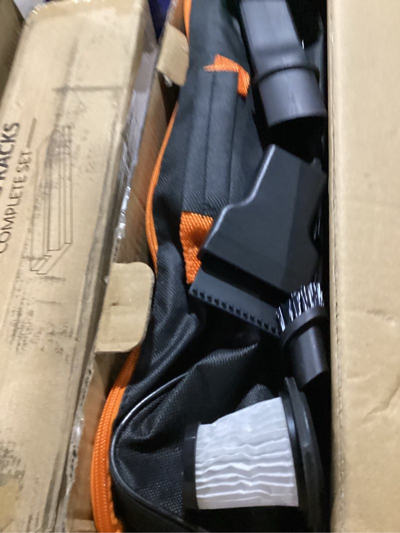 Condition photo showing As Is for armor all aa12v2 0903 car vac, compact, orange corded electric