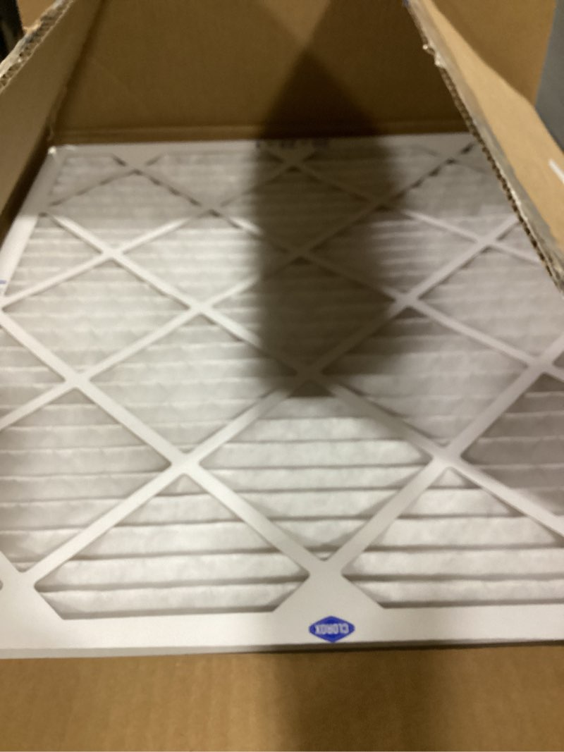 Condition photo showing Good Condition for clorox 14x25x1 air filter, merv 13 pleated hvac ac furnace air filters for allergies, pet dander, smoke and more, mpr 1500 & fpr 10 – pack of 4 merv 13 elite