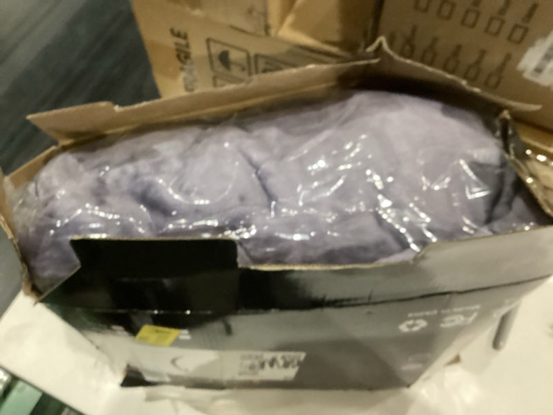Condition photo showing New/Like New for Heated Blanket Full Size, Super Soft Cozy Upgraded Flannel Electric Blanket with 6 Heating Levels & 1-10 Hours Auto Off, Heating Blanket for Whole Body, Overheat Protection, 72" x 84", Lavender Lavender Full 72" x 84"