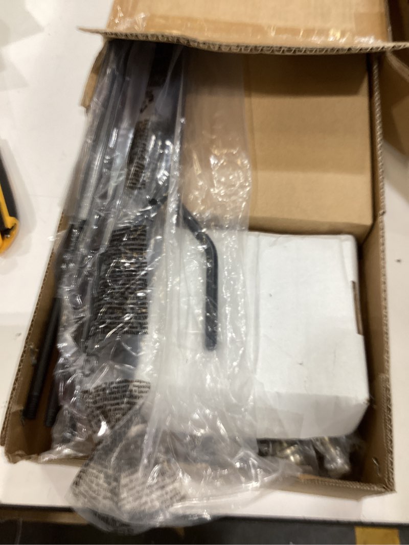 Condition photo showing New/Like New for Lichamp Fireplace Tools Set, 5-Pieces Indoor Outdoor Sturdy Fire Place Poker Sets with Retro Gold Handle, FTS45GD