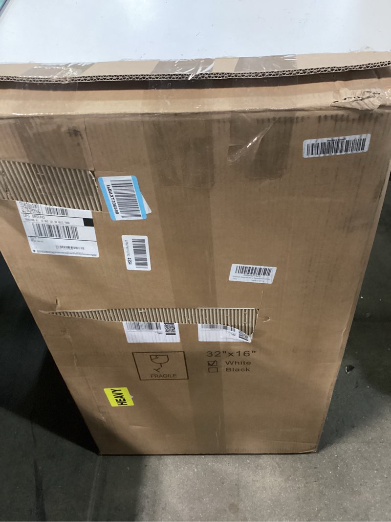 Condition photo showing New/Like New for similar colorpapa vinyl basement window, 32\" x 16\" slider window with double pane insulated tempered glass and fiberglass mesh screen for basement bathroom home rv garage (white) 32x16 inch