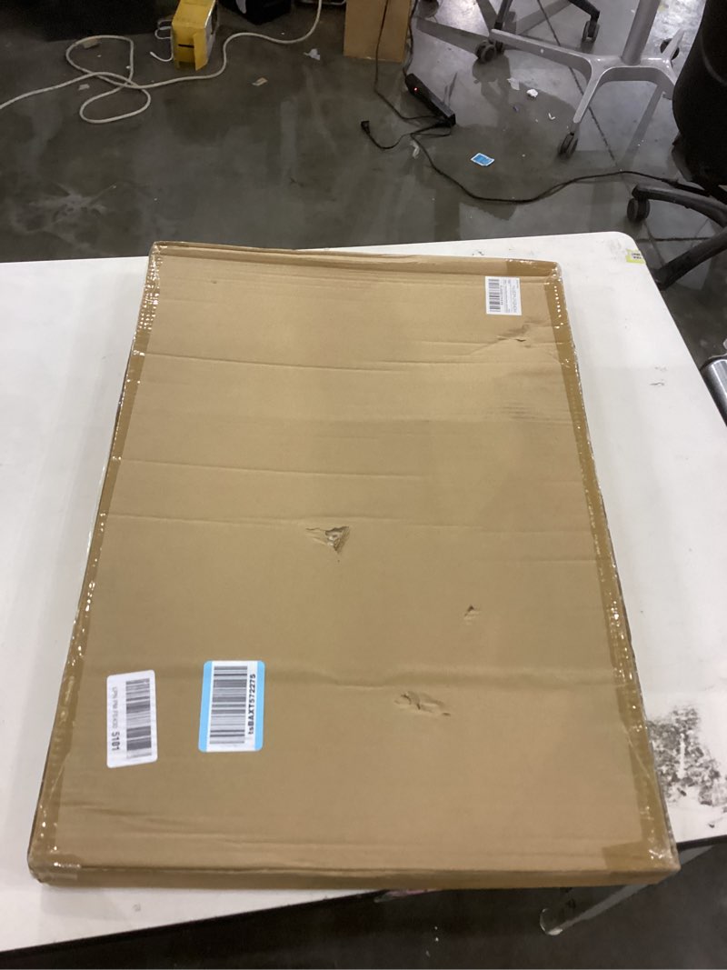 Condition photo showing New/Like New for 16x24 Frame Set of 3, Black Wood Grain 16x24 Poster Frame for Gallery Wall Mounting (3 Pack,Black) 16x24 - 3 pack Distressed Black