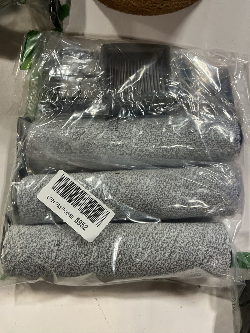 Condition photo showing Good Condition for Floor ONE S5 Roller Brush Replacement and Vacuum Filter Kit Compatible with Tineco Floor ONE S5,Floor One S5 Pro Cordless Wet Dry Vacuum Replacement Parts,3 Roller Brush,3 Filters,1 Cleaner Brushes S5 Roller Brush+Filter