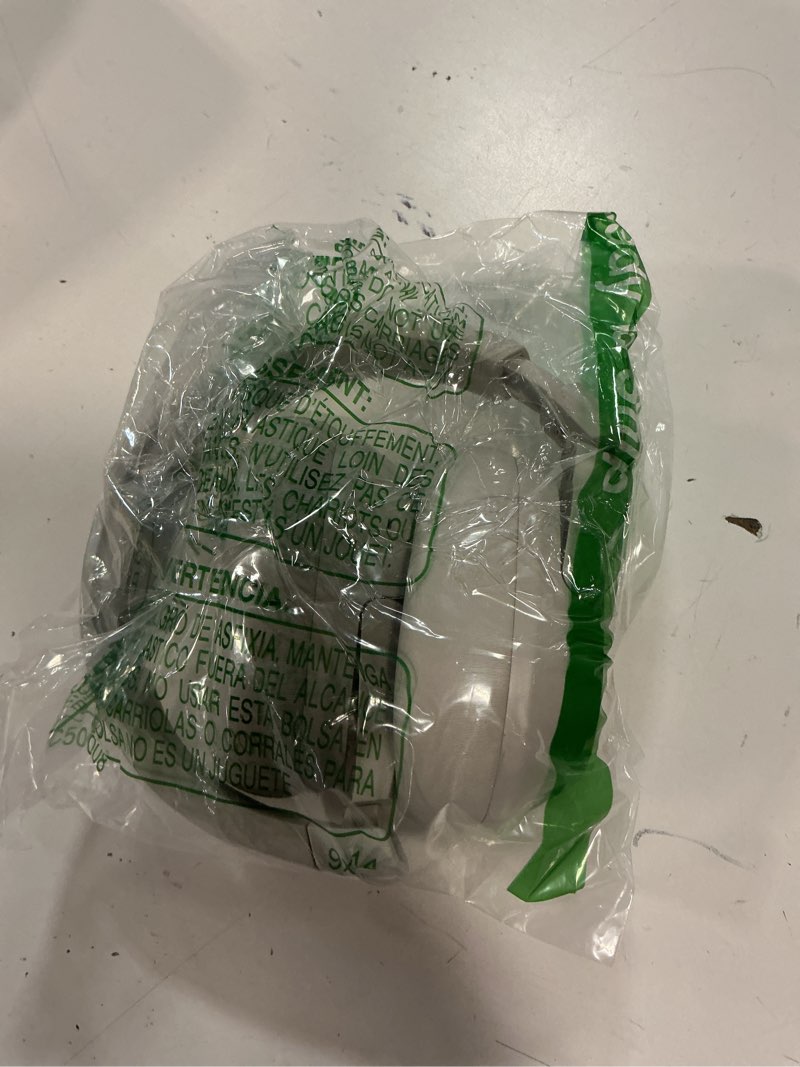 Condition photo showing As Is for belkin soundform isolate bluetooth over-ear headphones - hybrid active noise cancelling headphones - wireless w/ 60h playtime, fast charging & cloudcushion ear cups for travel, home, or office - sand
