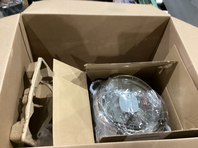 Condition photo showing As Is for AROMA® 14-Cup (Cooked) / 3Qt. Select Stainless® Rice & Grain Cooker  White  New  ARC-757-1SG