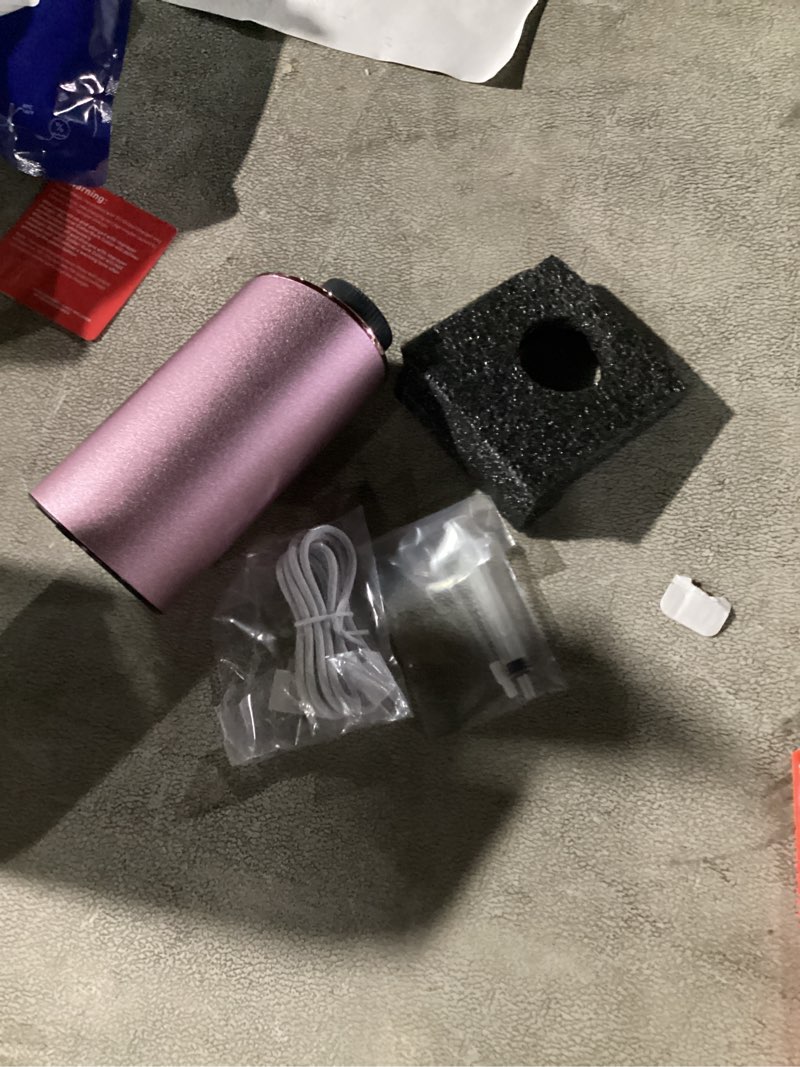 Condition photo showing Good Condition for Waterless Essential Oil Diffuser Scent Aromatherapy Diffusers for Home Large Room, Car, Office, Portable Battery Operated Cordless Air Freshener, 4 Timers & 3 Mist Levels, 100ml Capacity (Pink)