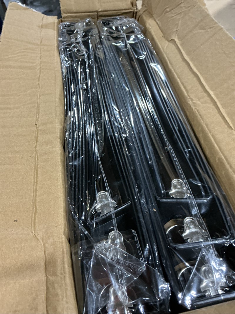 Condition photo showing Good Condition for suin1-inch 3-ring-binder, customizable clear view cover, for us letter size 8-1/2 x 11'', perfect for office/school (black - 12 packs)