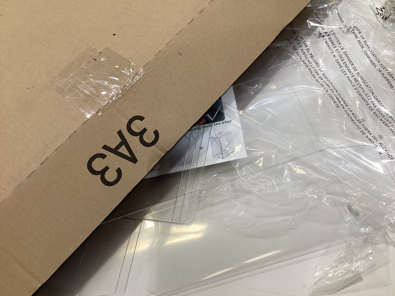 Condition photo showing New/Like New for 3pcs super thick 0.7mm pet plastic display case for mega charizard ex upc box / 151 upc storage & organization elevate your collection