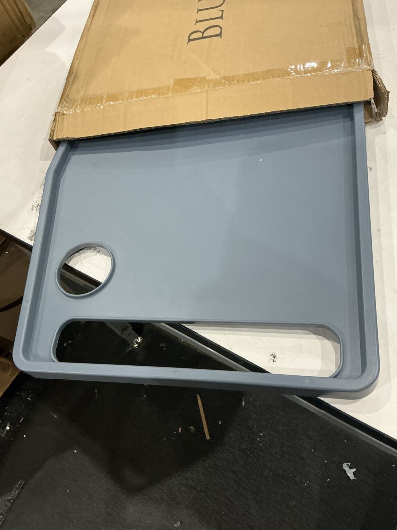 Condition photo showing Good Condition for bluestone walker tray- upright with holders-universal table fits most standard folding walkers-home mobility medical equipment accessories, 1 count (pack of 1)