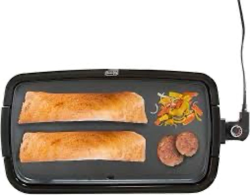 dash deluxe everyday electric griddle with dishwasher safe removable nonstick cooking plate for panc