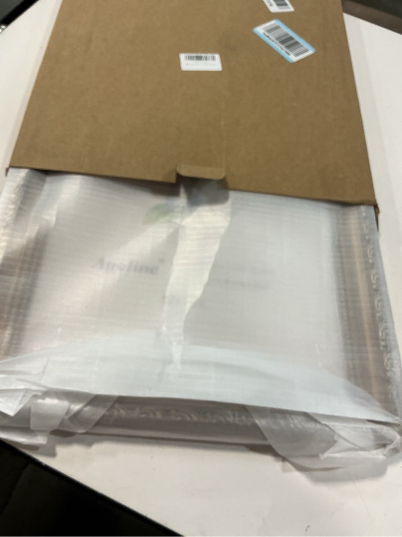 Condition photo showing Good Condition for 12x16 Vintage Gold Picture Frame, 16x12 Frame Gold Ornate for Wall Mount & Tabletop Display, Antique Barouqe Photo Frames for Retro Home, Office, Gallery Wall Decor, Vintage Picture Frames 12x16in Gold