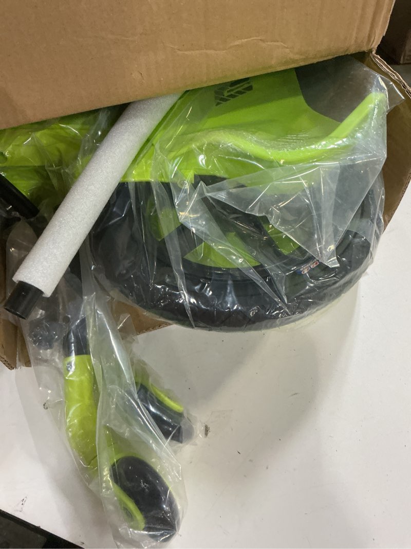 Condition photo showing Good Condition for 12in hand push unicycle for kids, light unicycle bikes with light/handrails/auxiliary wheels, parent-child unicycle bike, unicycle balance bikes, kids unicycle bicycles (green)