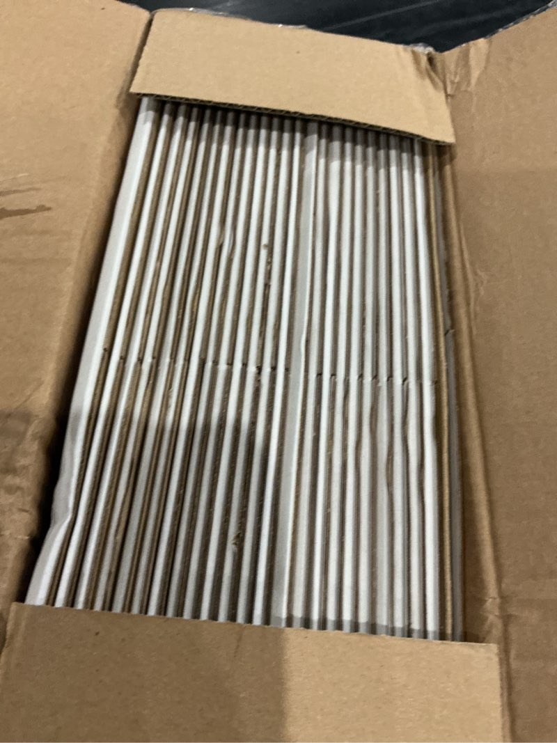 Condition photo showing Good Condition for horlimer 12.8x12.8x1 vinyl record shipping boxes set of 25, white corrugated cardboard mailer box for mailing, packaging, moving storage 12.8" x 12.8" x 1" 25 pack