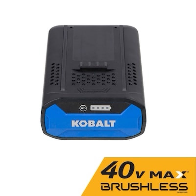 kobalt 40 -volt, 6 ah 1 -pack lithium ion (li-ion) battery