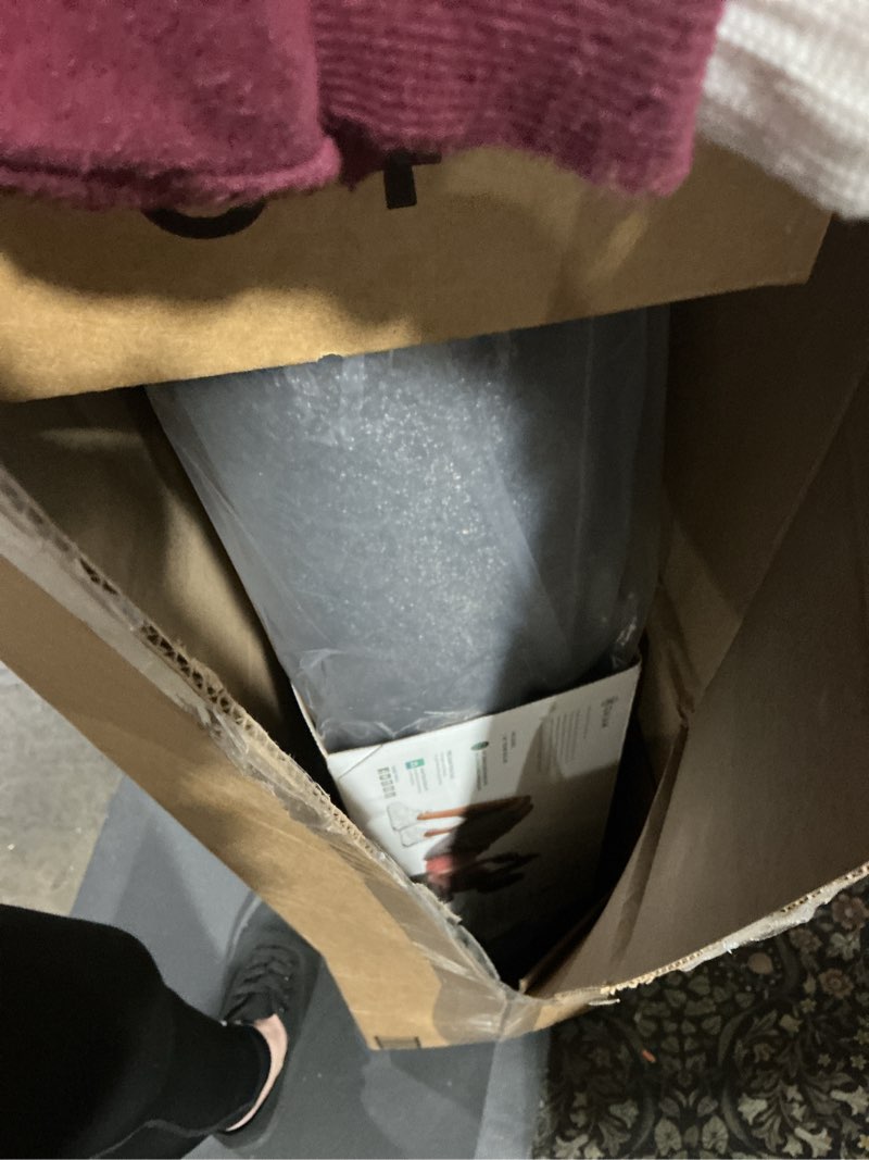 Condition photo showing Good Condition for Gaiam Restore Foam Roller for Muscle Massage - Deep Tissue Muscle Massager for Sore Muscles & Stimulation - Total Body Pain Relief, Back, Neck, Foot, Calf, Leg, Arm (18 Inch and 36 Inch) 36-Inch 36" Roller (Grey)