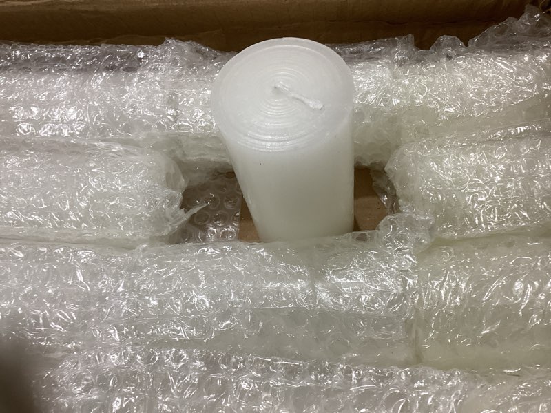 Condition photo showing Good Condition for 36 pack white pillar candles bulk set, 2x3 2x4 2x6 inch - 12 each size, dripless smokeless clean burning for wedding centerpieces, home decor, church, romantic ambiance? 36 white flat-top 2 x 3/4/6 inch