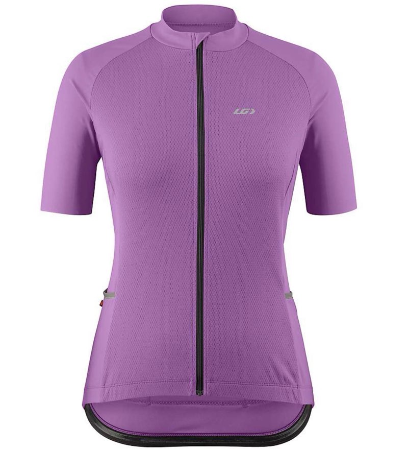 Women's Garneau Breeze 4 Cycling Jersey, Size: XL, Med Purple