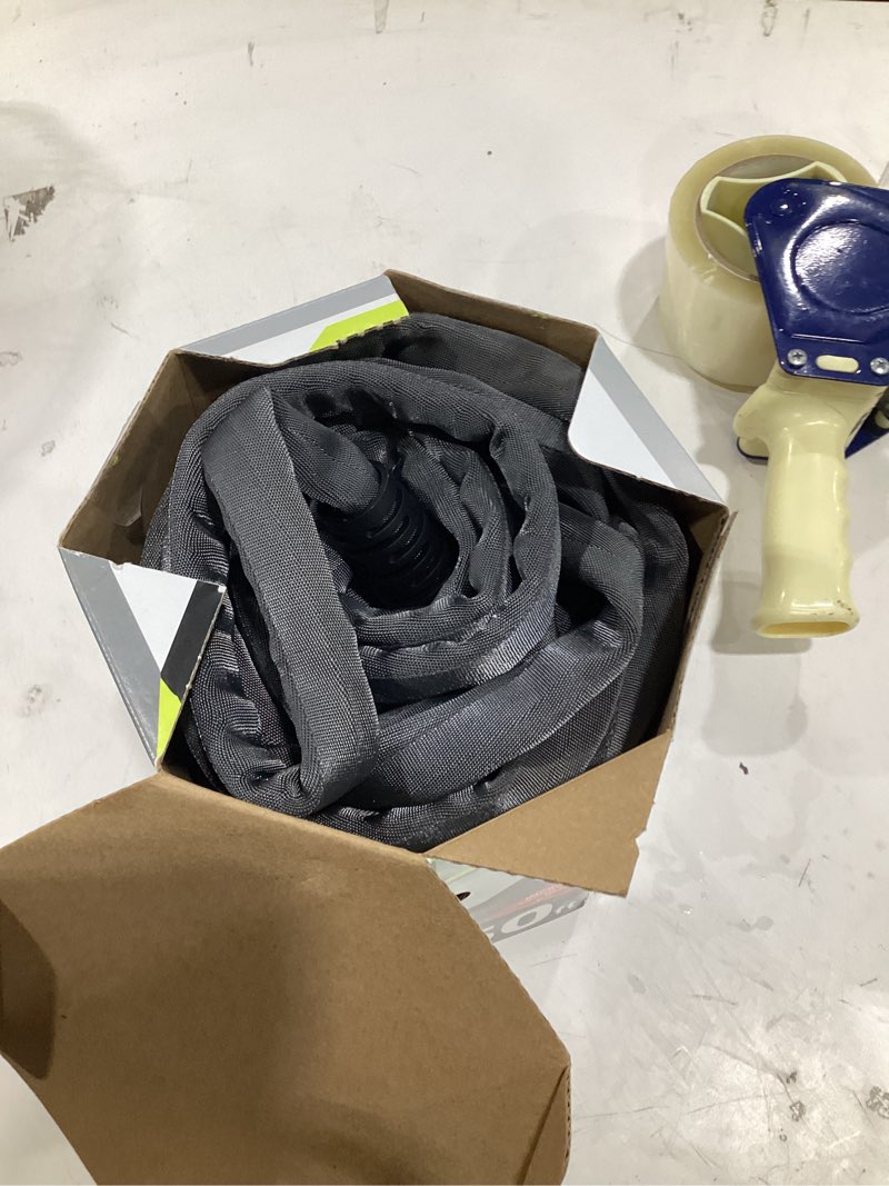 Condition photo showing As Is for zero-g teknor apex 5/8-in x 50-ft premium kink free woven gray hose