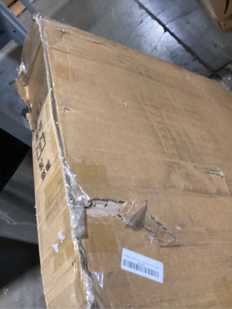 Condition photo showing New/Like New for MH London Lydia Round Small End Table & Side Table Solid Wood, Black top with Black Metal Legs, Nigh