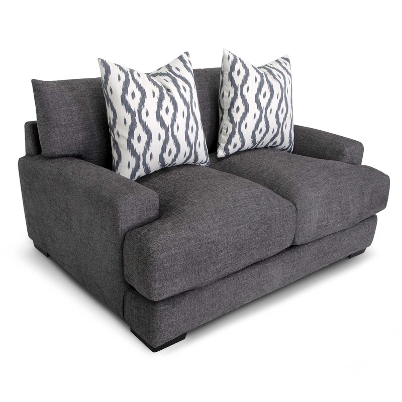 Ainsley 67" Loveseat with Reversible Cushions Mercury Row